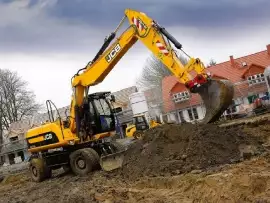 Колесный экскаватор JCB 175