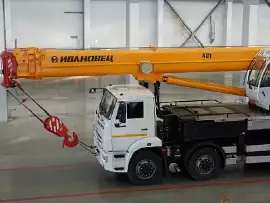 Автокран Ивановец 40 тонн 30,3 метра
