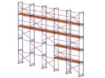 Аренда строительных лесов ЛРСП-40 цена от 50 рублей за м2