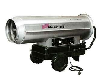 Аренда тепловой пушки прямого горения Galaxy 115 (115 кВт) Германия